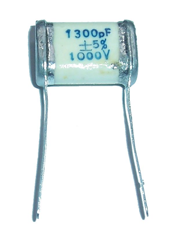 

Kondensator Mikowy SGM-3 1,3nF 1000V Silver Mica