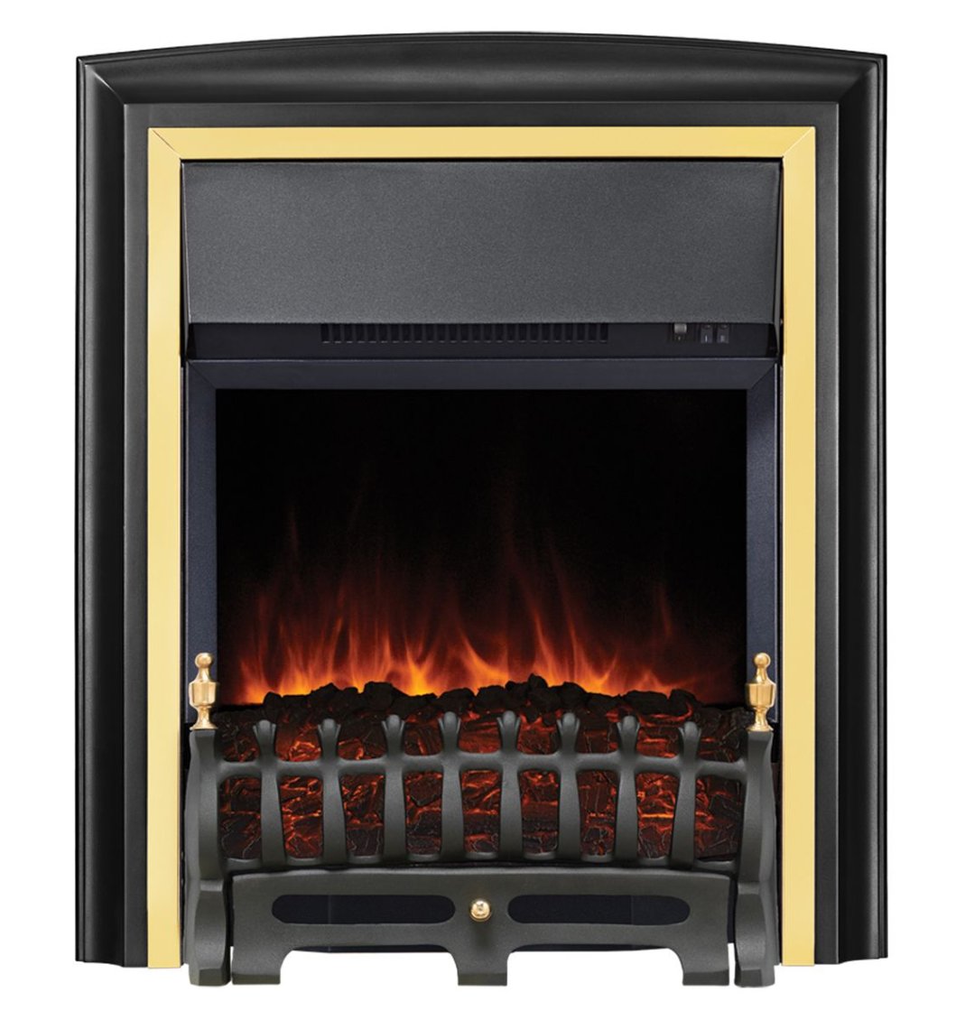 Focal point ebony grand led electric wall hung fire