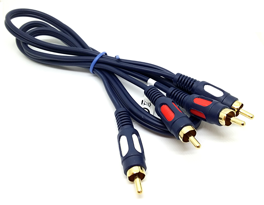 

Przyłącze kabel Chinch 2x Rca na 2xRCA 1,5m F.vat