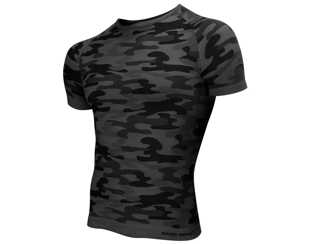 

Koszulka Sesto Senso Thermo Active Dark Camo XL
