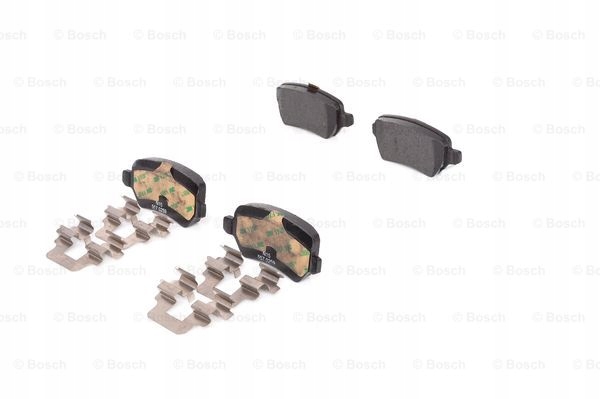 Tarcze Klocki Bosch Tyl OPEL ZAFIRA B Installation side Rear