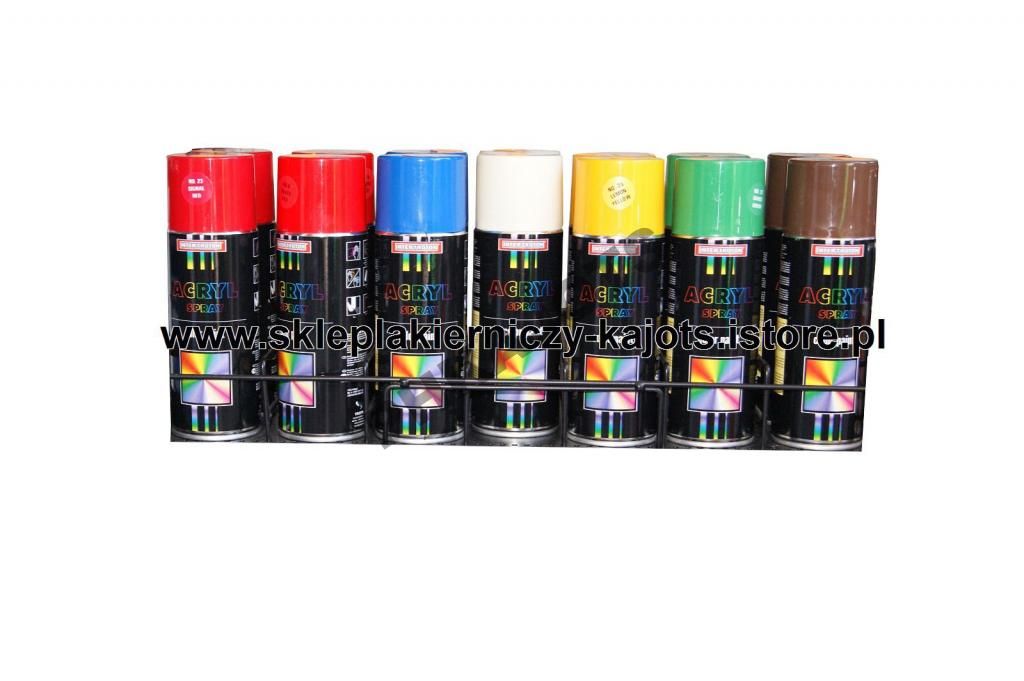 

Lakier Akrylowy Spray Czerwony Żółty Brązowy Inne