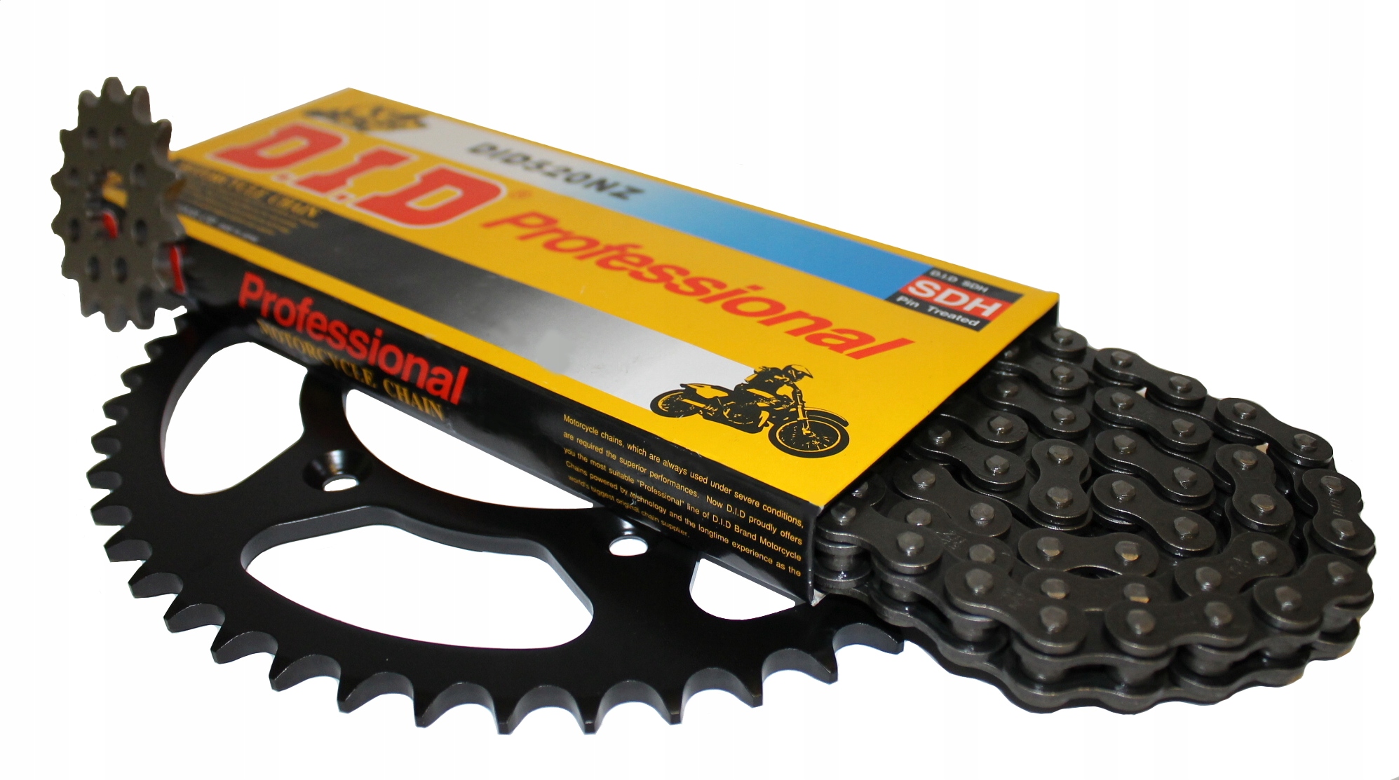 Sada pohonu Honda Cr 500 88-91r Ozubení Řetěz S.Wzm. DiD