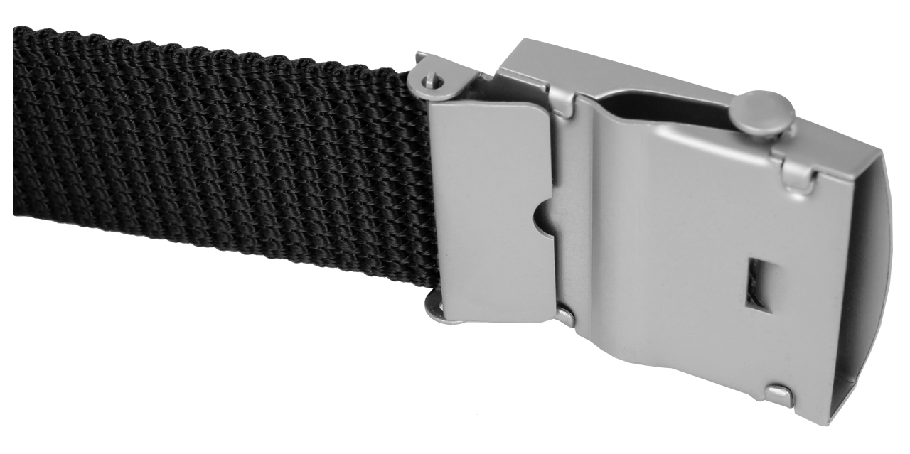 PAS PASEK PARCIANY 30mm Z KIESZONKĄ / SCHOWKIEM Kolor czarny