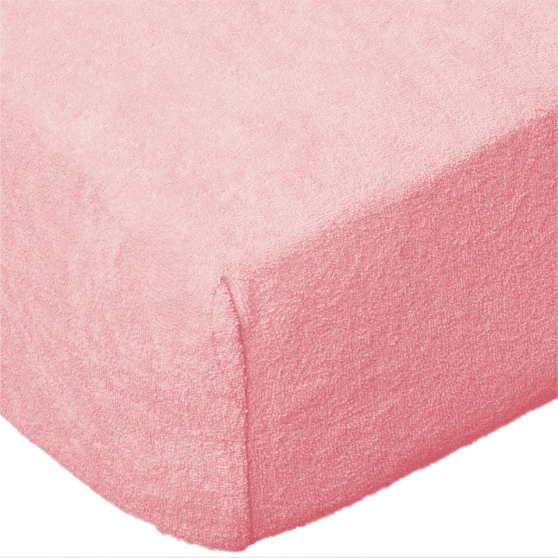 

Prześcieradło Frotte 160x200 wz. jasny różowy