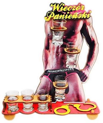 

Stojak Wieczór Panieński Impreza Super Prezent Hit