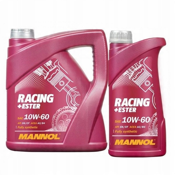 

Mannol 10W60 Racing+ Ester olej silnikowy 5L
