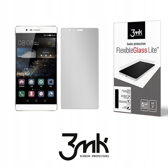 

Huawei P9 Plus - Szkło hybrydowe 6H 3mk Fg Lite