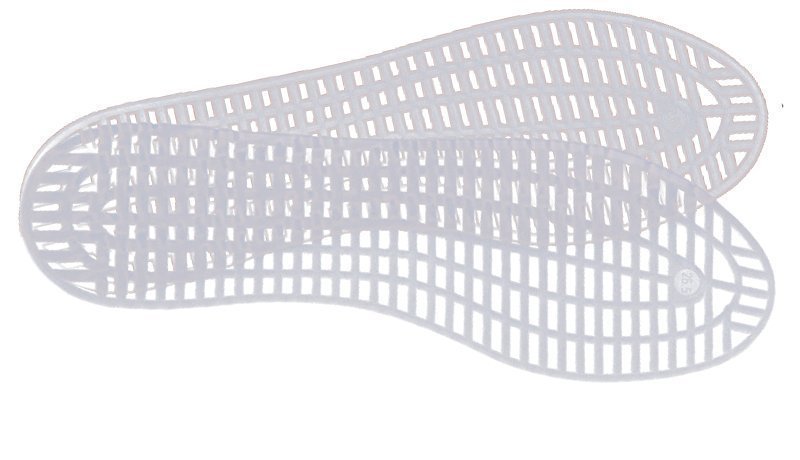 WKŁADKI DO BUTÓW WOJSKOWE - PLASTIKOWA KRATKA r.45