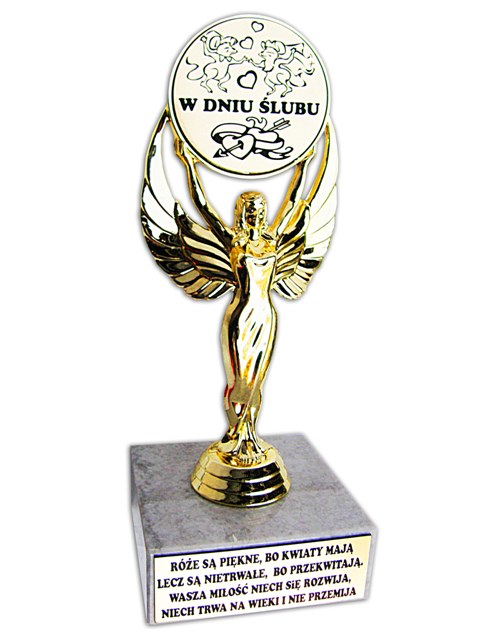 

statuetka W Dniu Ślubu na ślub wiktoria