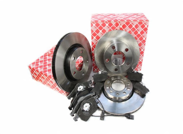 ТОРМОЗНІ ДИСКИ FEBI КОЛОДКИ ПЕРЕД BMW 1 E81 E87 3 E90 284mm
