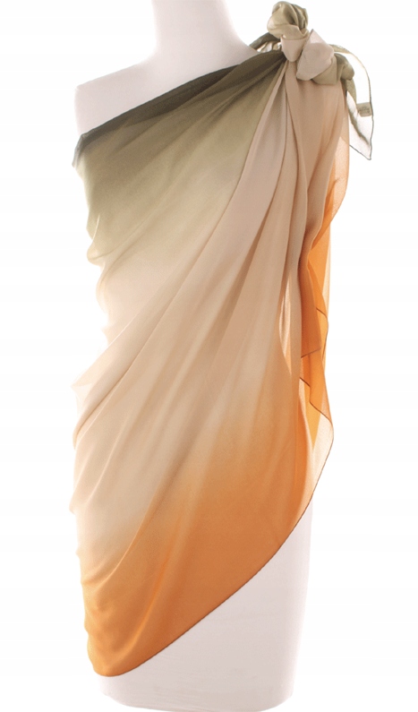 PAREO Ombre Cieniowane WŁOSKIE METKA PIĘKNE Marka Inna marka