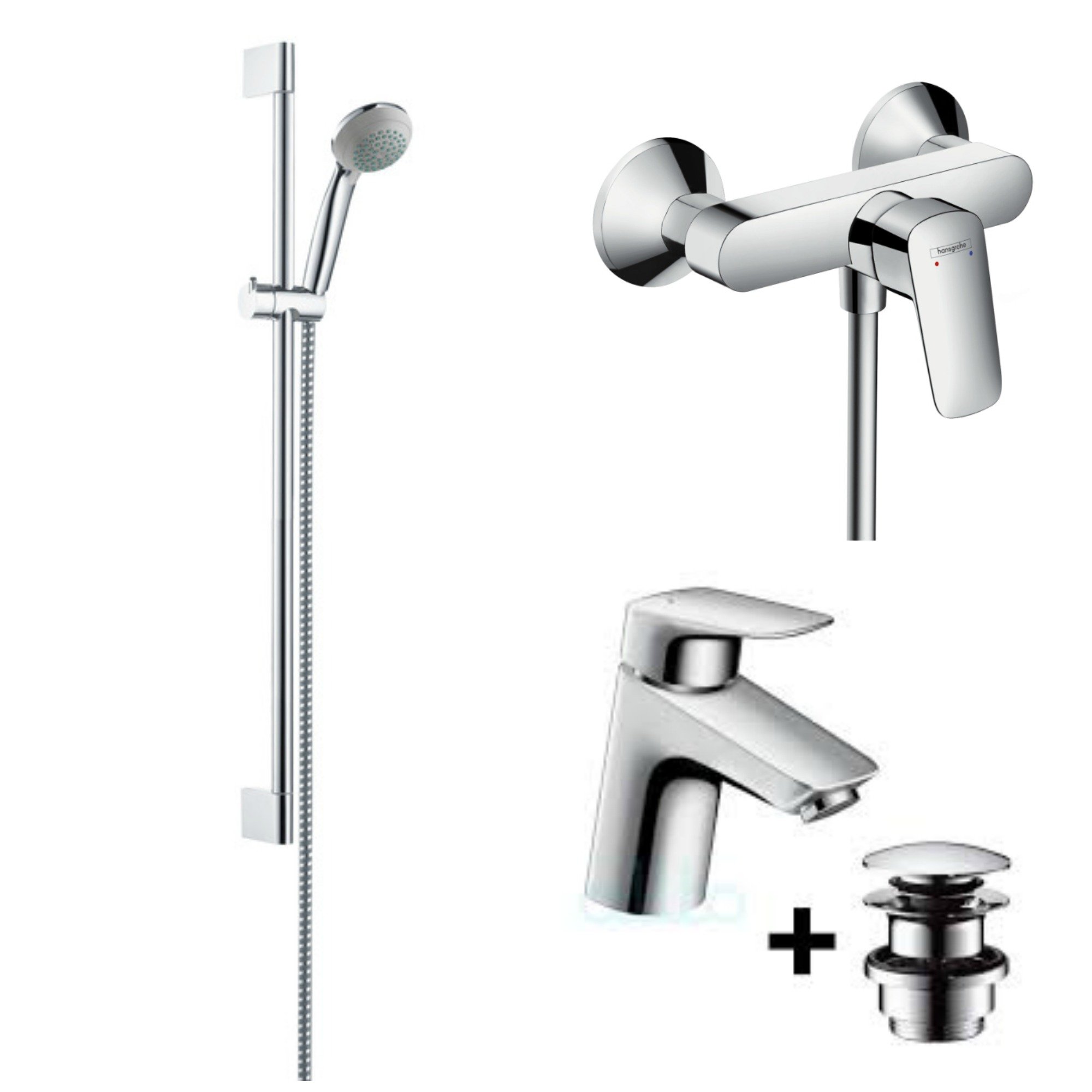 

Hansgrohe Logis bateria natryskowa zestaw Crometta