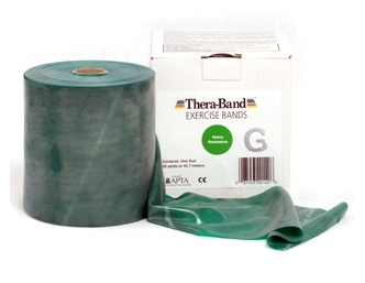 

Thera Band Guma do ćwiczeń zielona 1,5m taśma