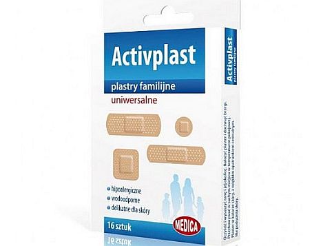

Plastry Opatrunkowe Familijne Uniwersalne 16 Sztuk