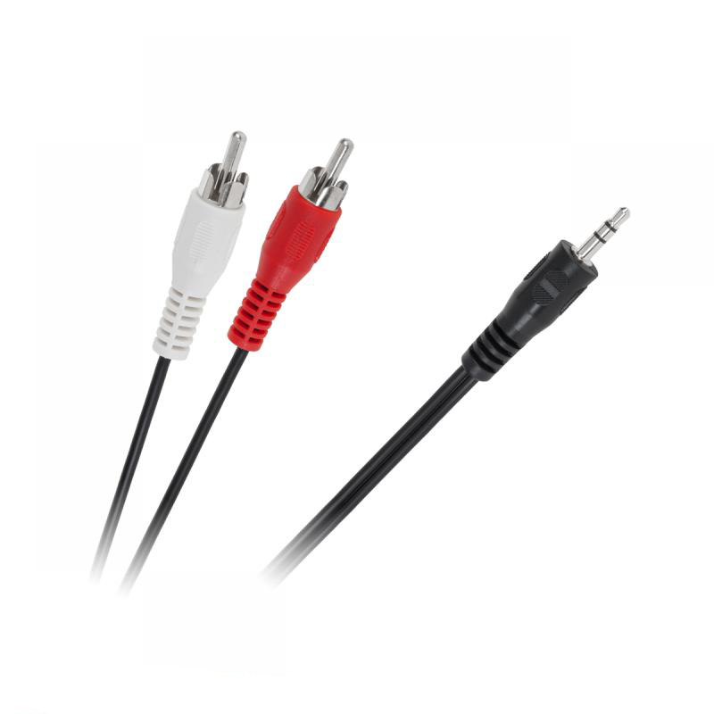 

Kabel Audio Aux Jack na Cinch 15m Mini Jack 2 Rca