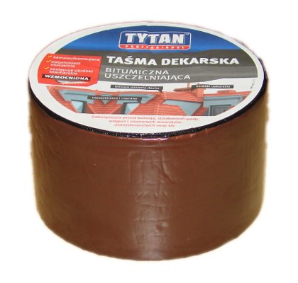 

Taśma dekarska brązowa Tytan 10x30 cm Brąz