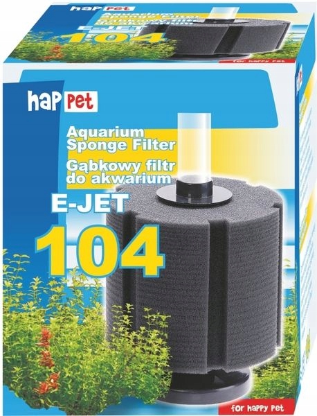 

Happet, E-jet 104 filtr gąbkowy do akw.100-150l
