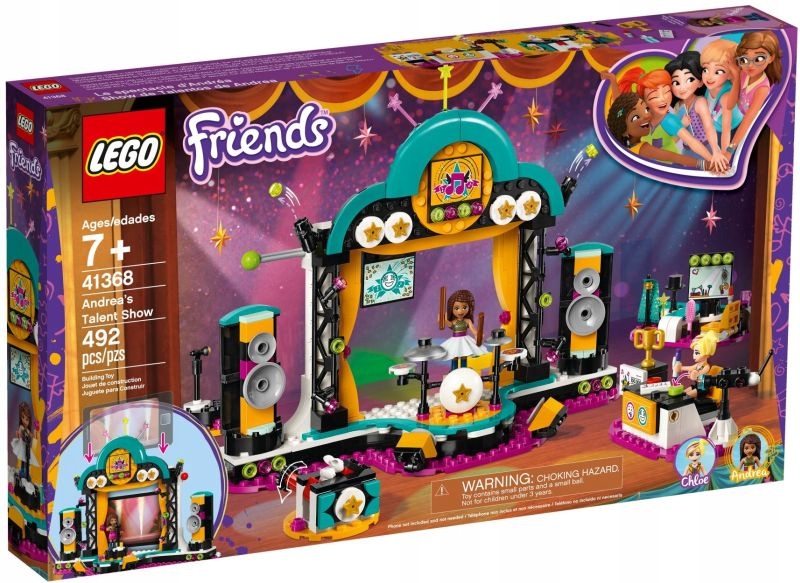 

Lego 41368 Friends Konkurs Talentów Andrei