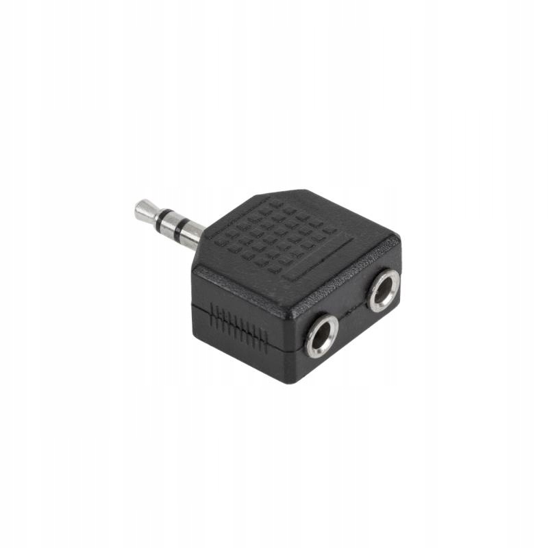 

Adapter 2 x Jack 3,5mm F - Jack 3,5mm M