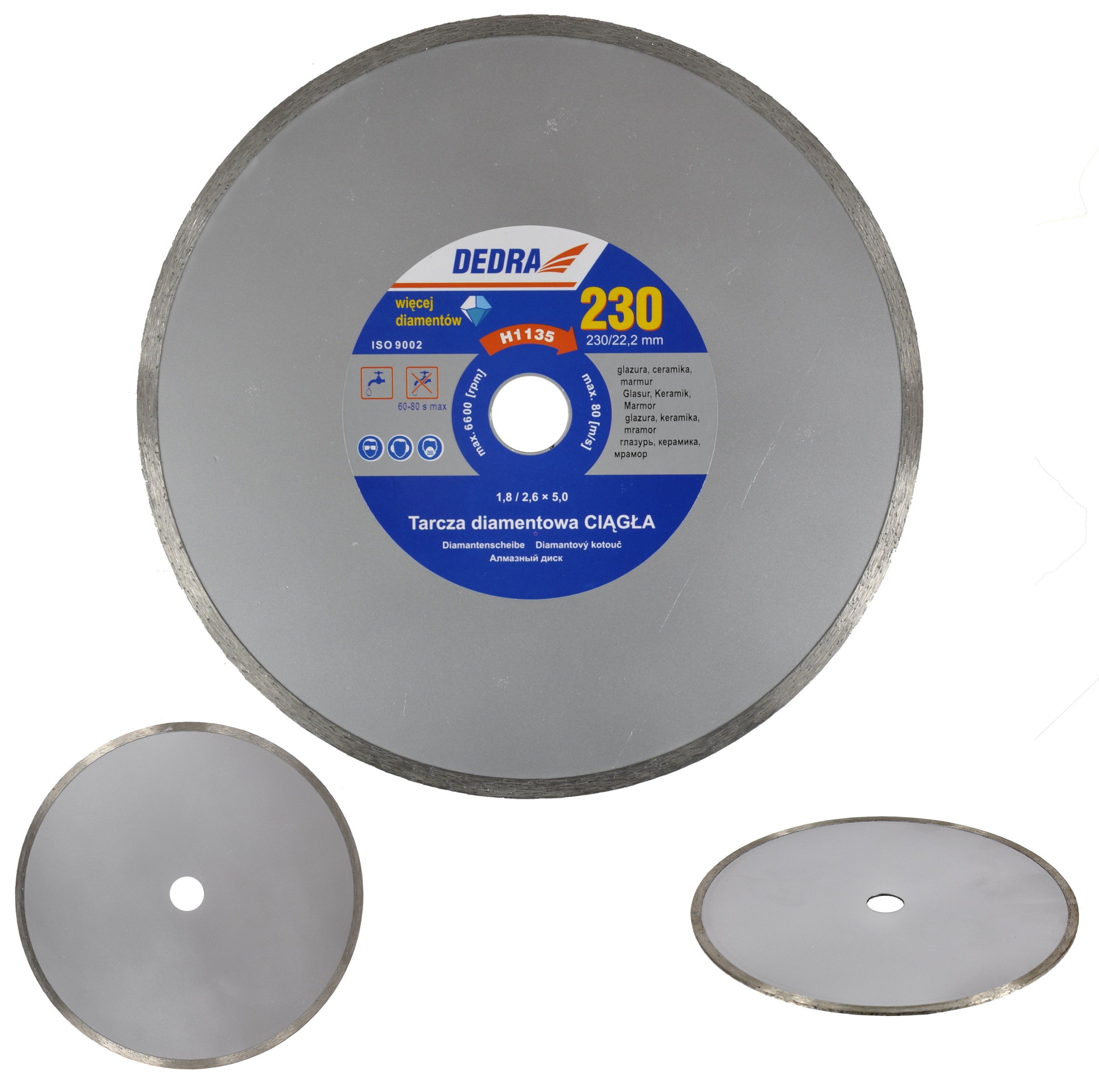 

Tarcza Diamentowa Do Glazury Marmuru 150mm 25,4mm