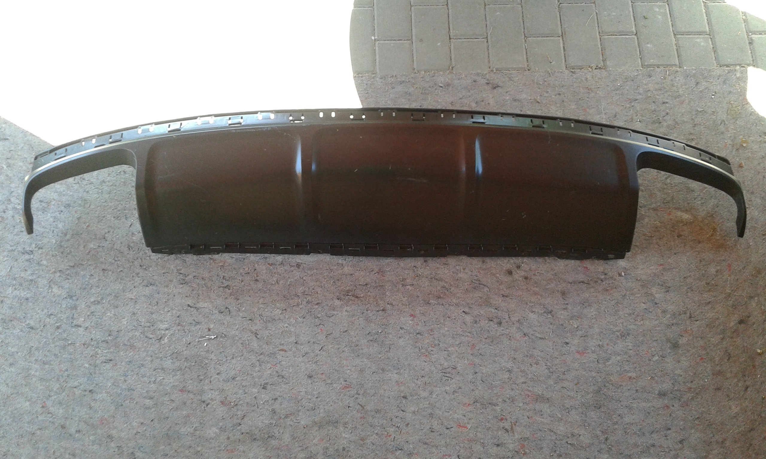 SPOILER / DYFUZOR ZDERZAKA TYŁ AUDI Q7 4M0