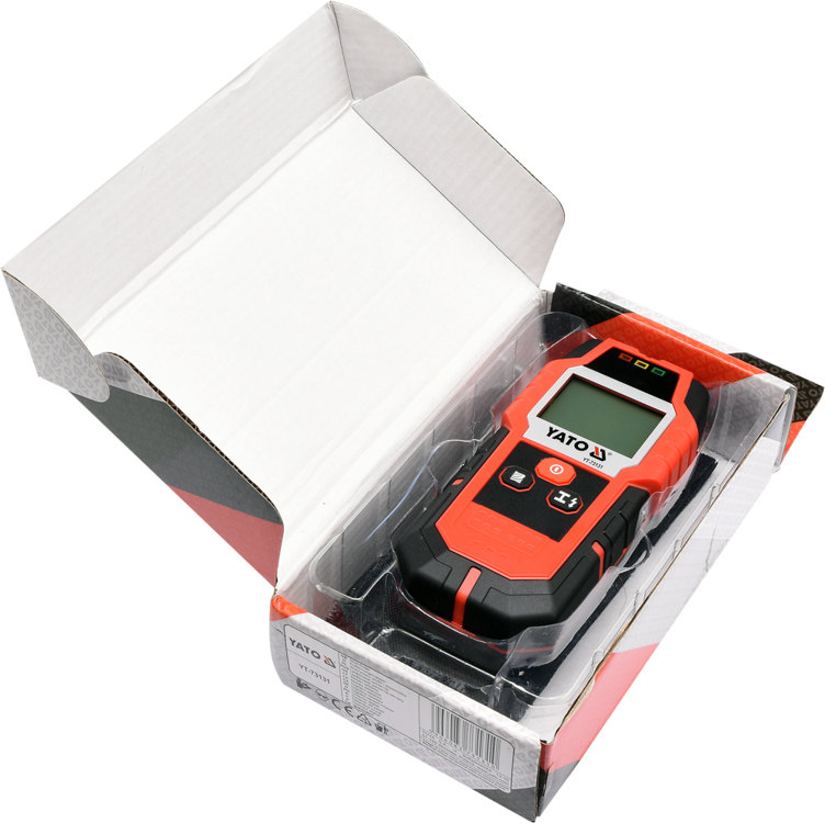 WYKRYWACZ DETEKTOR PROFILI KABLI PRZEWODÓW METALI Maksymalna głębokość pomiaru dla drewna 20 mm