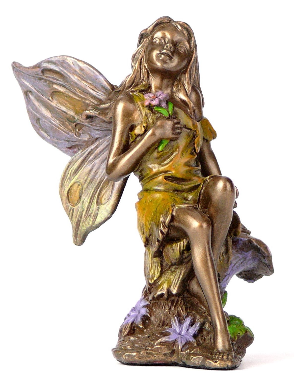 МИЛЫЙ маленький ЭЛЬФ, СИДЯЩИЙ НА FIOŁKU ВЕРОНЕЗЕ на подарок