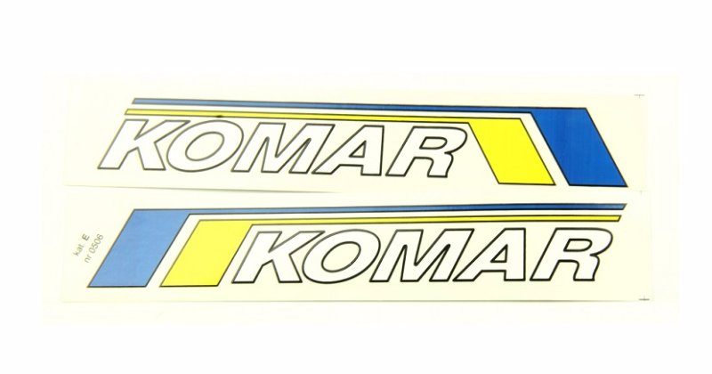 

Logo Naklejka Nalepka Na Bak Zbiornik Romet Komar