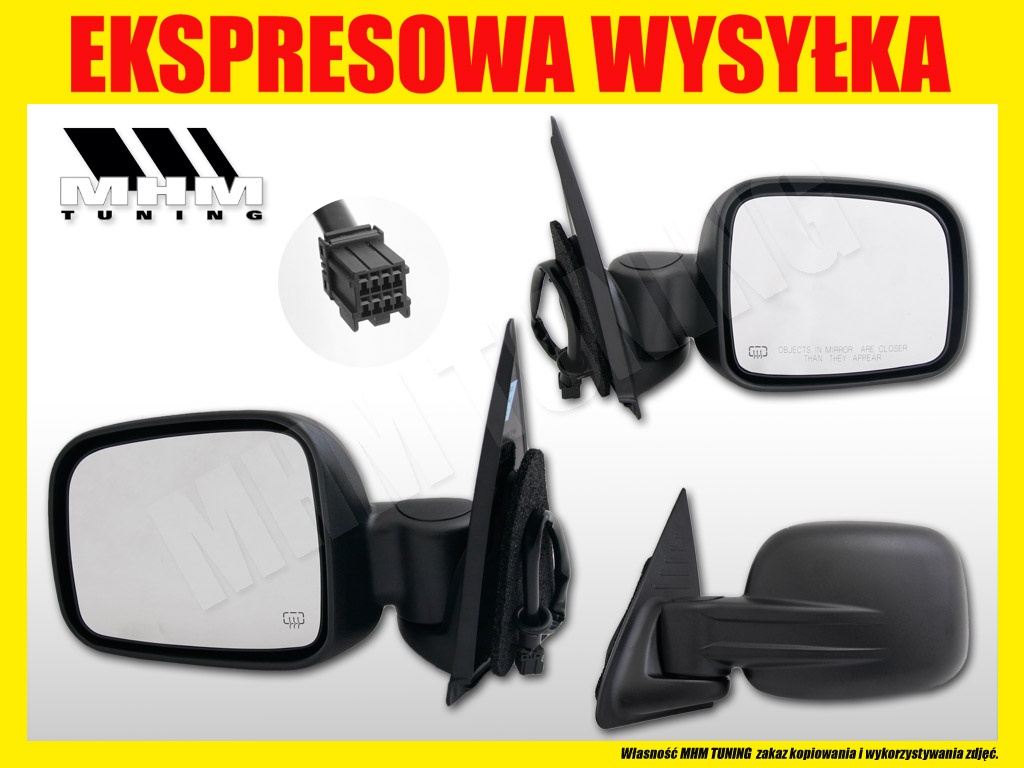 ДЗЕРКАЛО ELEPOD JEEP CHEROKEE LIBERTY KJ 2001 - R Сторона кабіни права foto 0