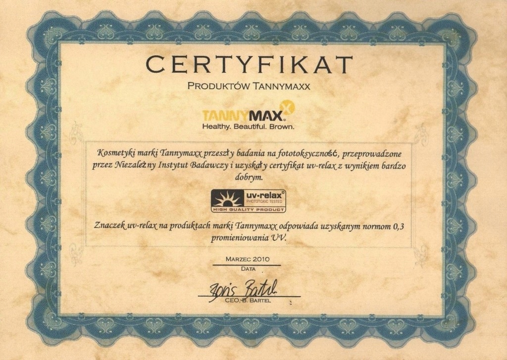 Tannymaxx masło kokosowe wodoodporne SPF 15 UVAiB Rodzaj balsam