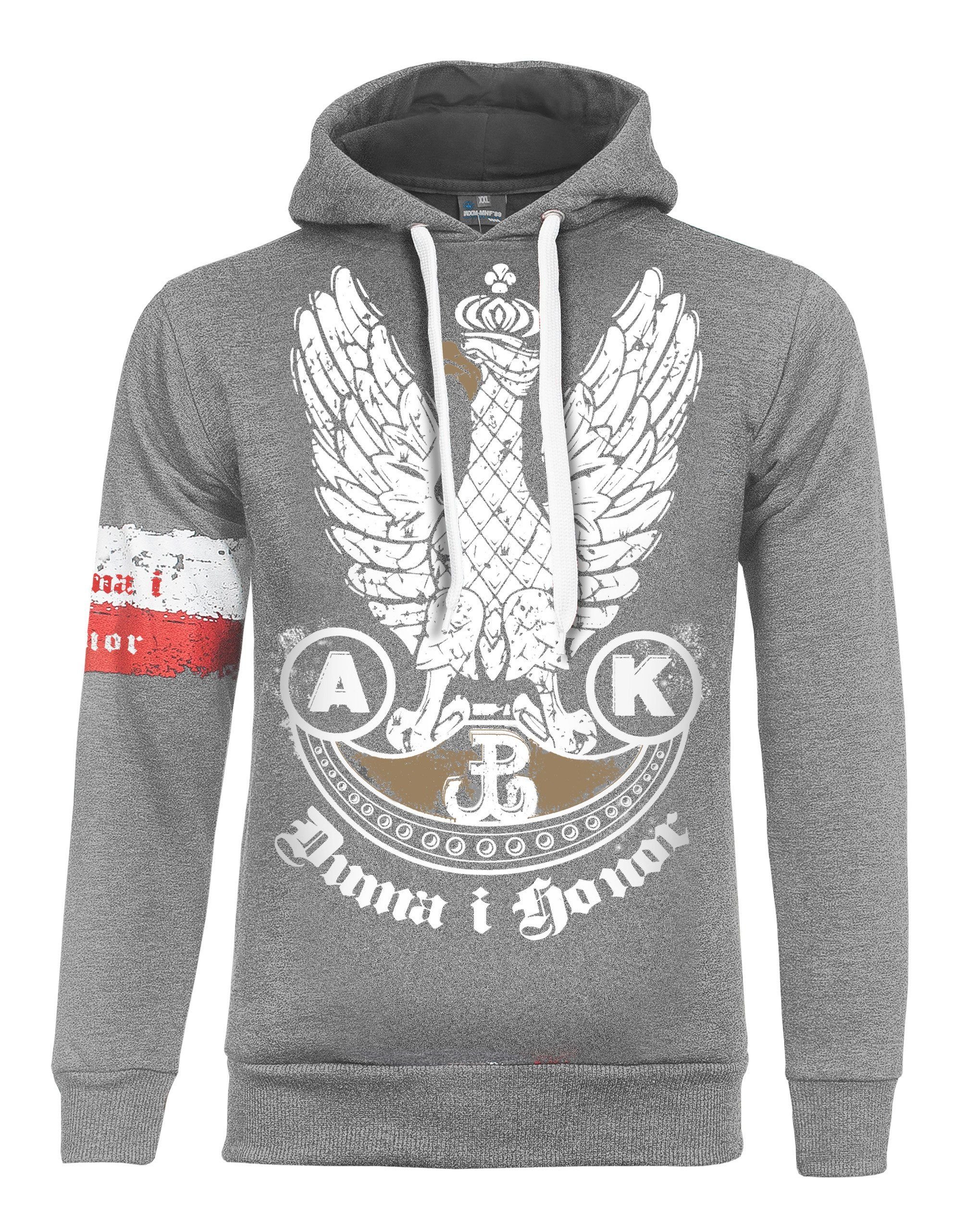 

Bluza Patriotyczna kaptur Orzeł Ak melanż r 3XL