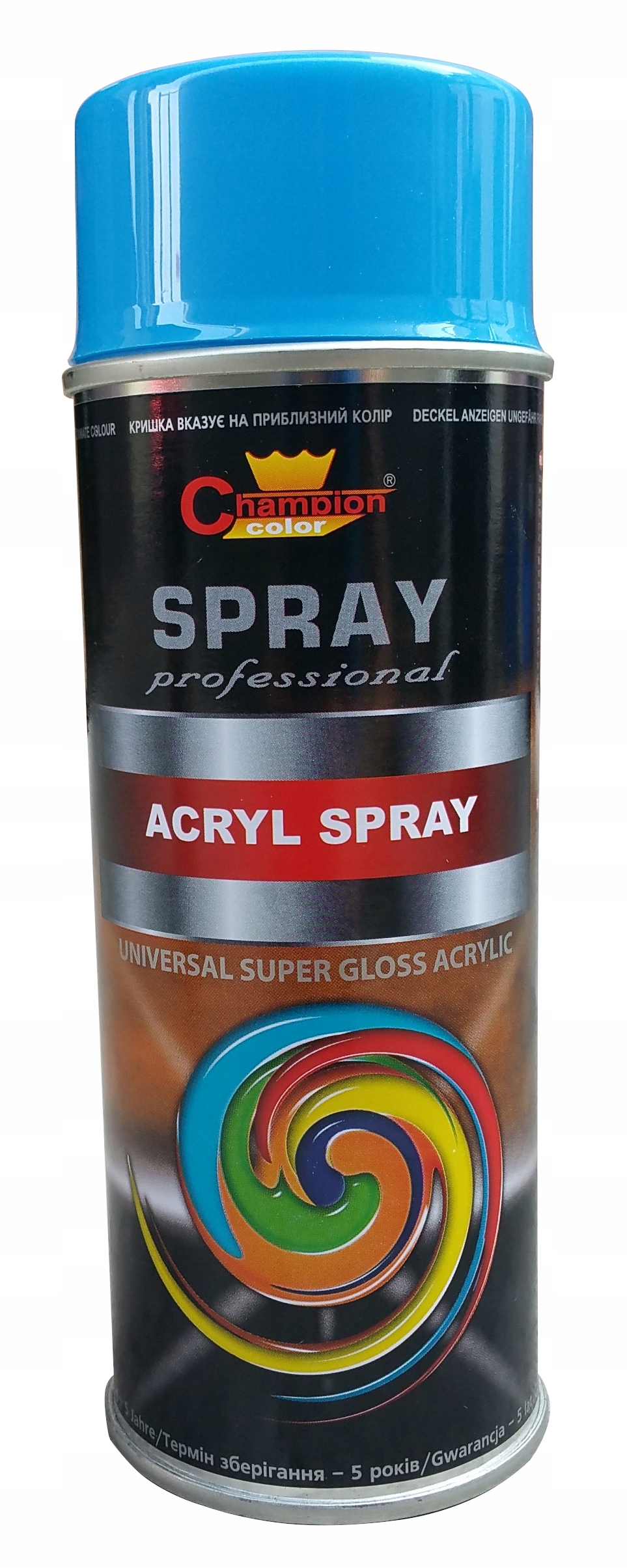 

Champion Farba Akryl spray 400ml RAL5015 niebieski