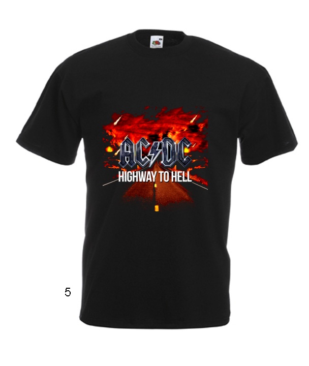 

XL Koszulka Męska Ac/dc Ac DC Highway to Hell