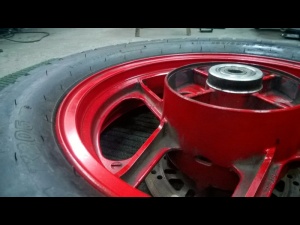 FELGA TYŁ TYLNA TYLNIA KOŁO KAWASAKI GPX 600 GPZ Producent felg Kawasaki