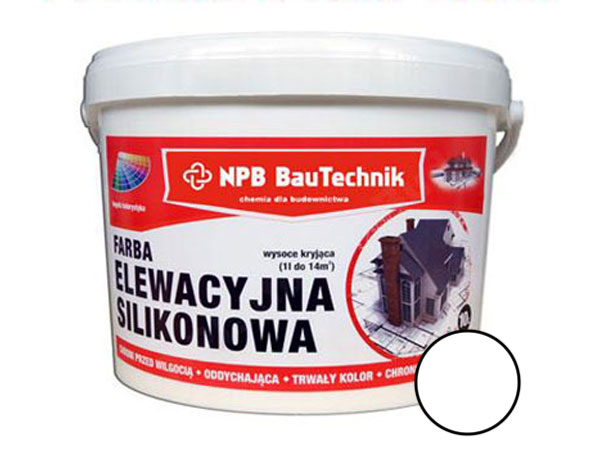 

Npb Farba Silikonowa Elewacyjna Biała 15kg