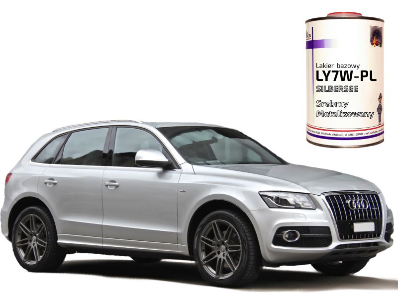 

Lakier Bazowy Srebrny Metalik Audi Vw 5B LY7W 1 L
