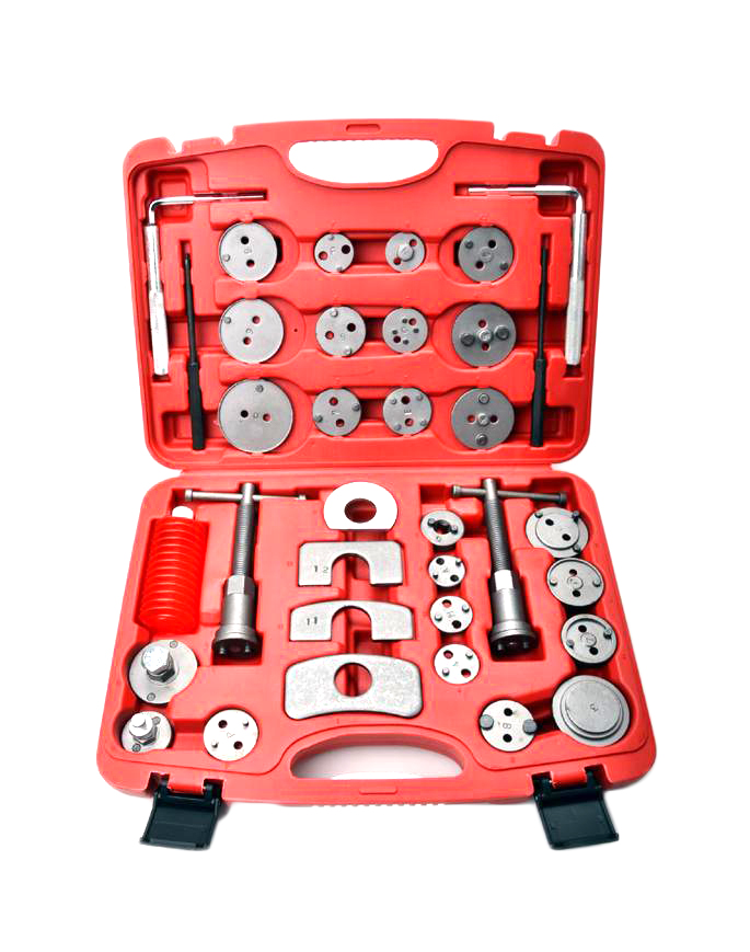 ZESTAW DO WYCISKANIA TLOCZKOW HAMULCOWYCH 35szt