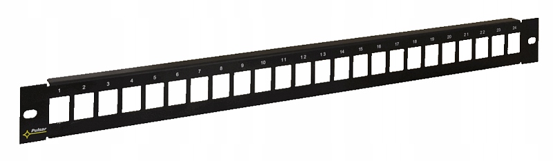 Patch panel rack Pulsar RAP-RJ45 - 24 porty, pusty