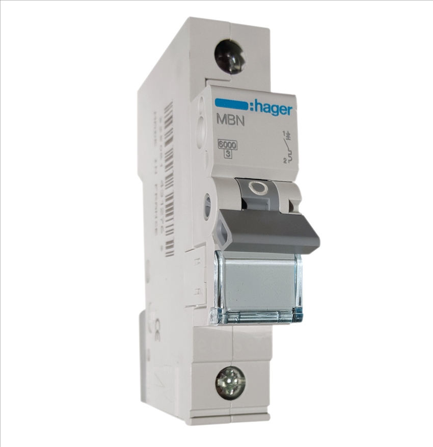 

Hager Wyłącznik nadprądowy B50A MBN150E 1-FAZ S301