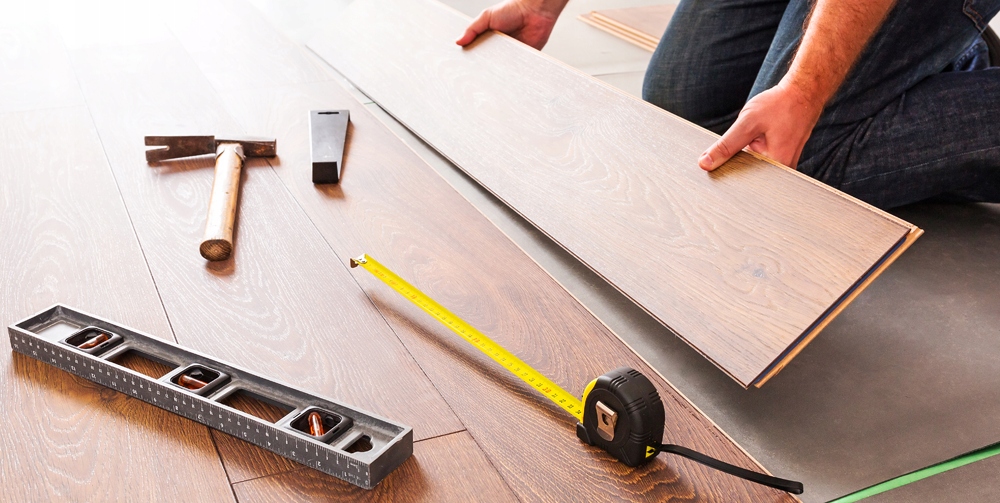 ZESTAW DO MONTAŻU PODŁÓG PANELI DESEK profesjonal Kod producenta 54546576898