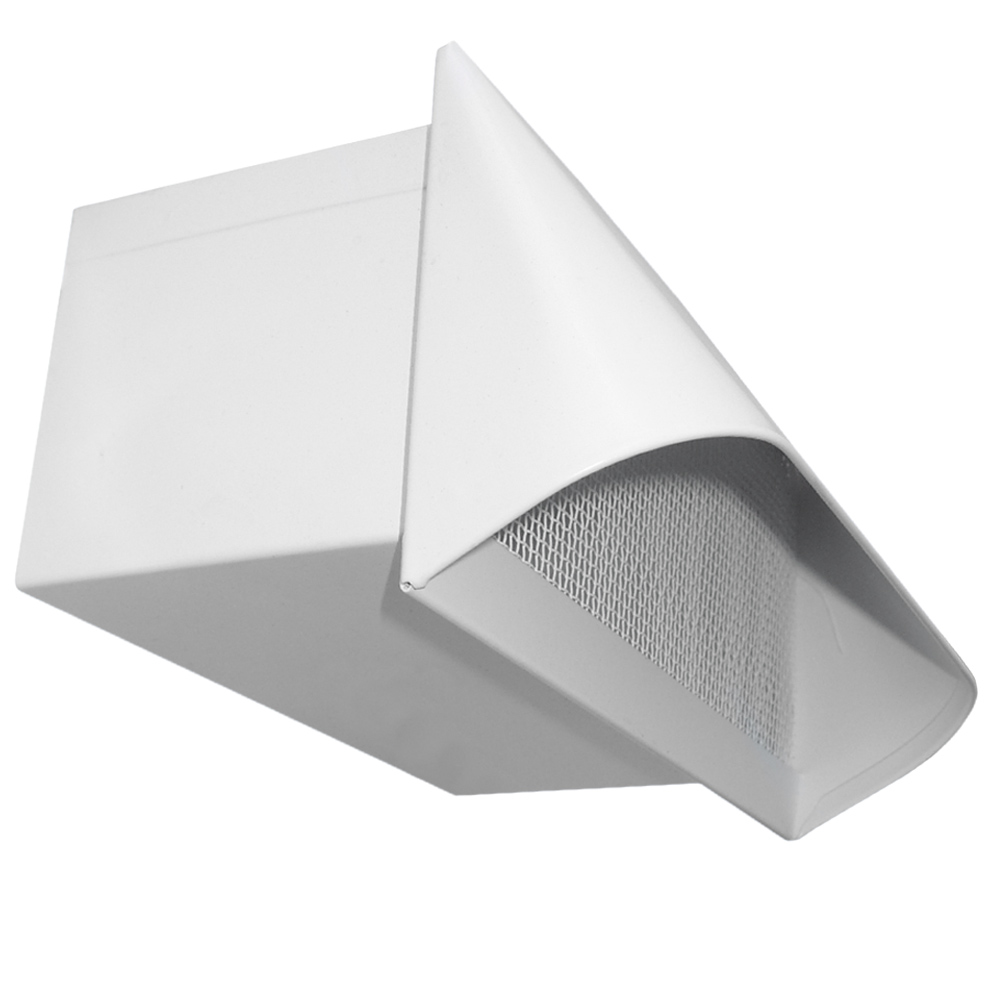 

Czerpnia wyrzutnia prostokątna biała 200x90mm