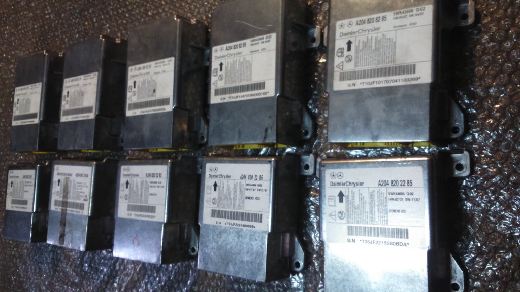 A2048202285 - MERCEDES C 204 КОМПЬЮТЕР СЕНСОР ПОДУШКИ НОВЫЙ