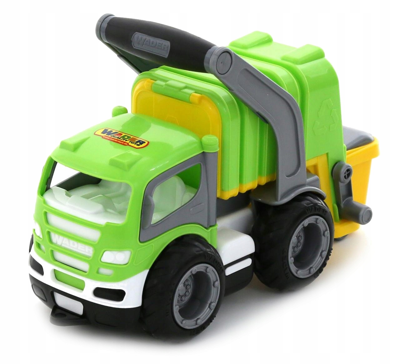 

Wader 6257 Grip Trucks Śmieciarka Gumowe koła