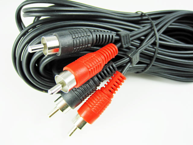 

kabel przewód 2x rca chinch cinch 7,5m