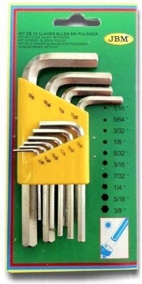 

Klucze Imbus Calowe 1/16-3/8'' , 10 szt - Olsztyn