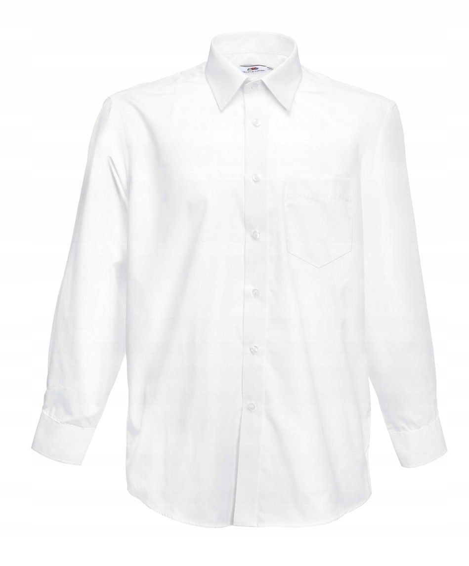 

Men Poplin L/s Shirt White XL