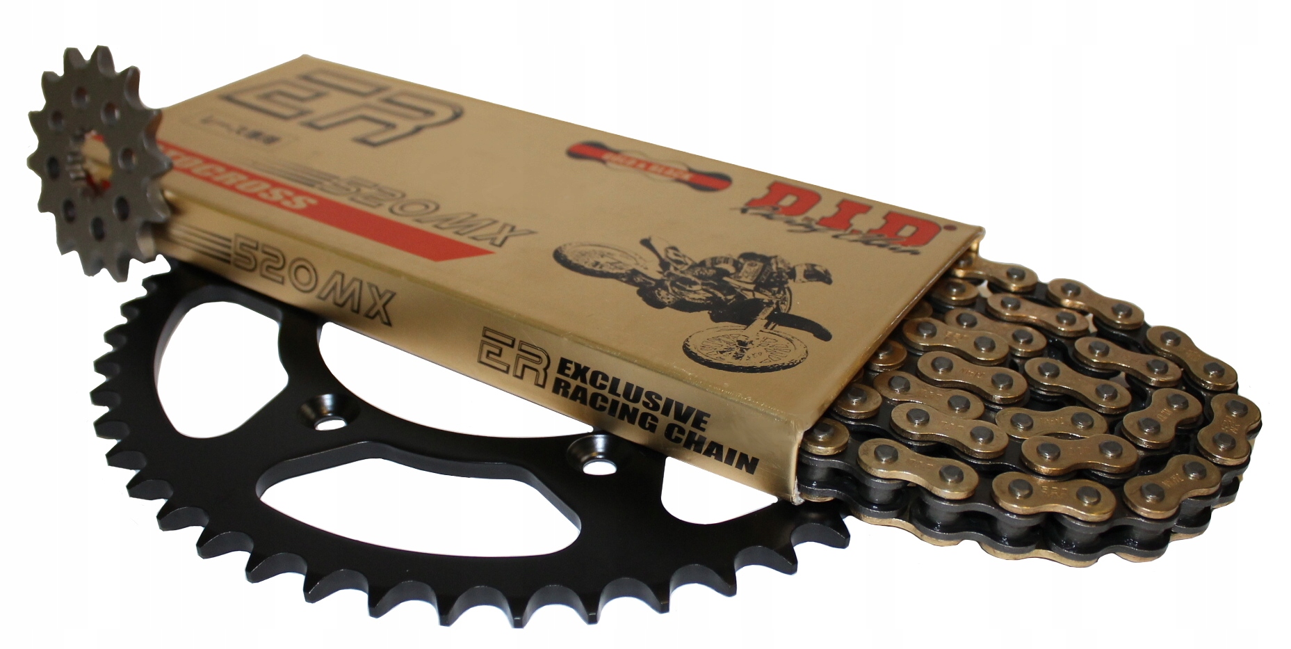 Sada pohonu Yamaha Yz-f 426 Ozubení Nejsilnější řetěz DiD Gold