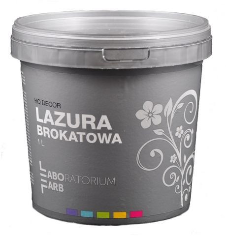 

Lazura Brokatowa Do Ścian Lakier Z Brokatem 1L