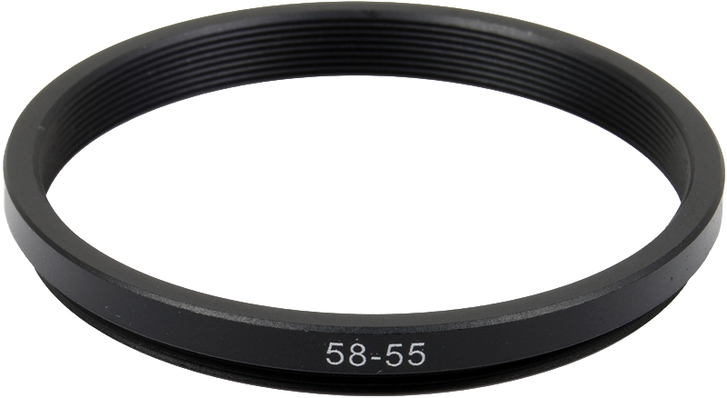 

Pierścień redukcja filtrowa 58 na 55 mm RDF58X55